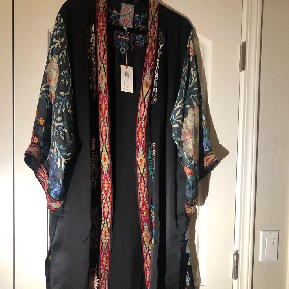 Johnny Was long kimono, new with tags